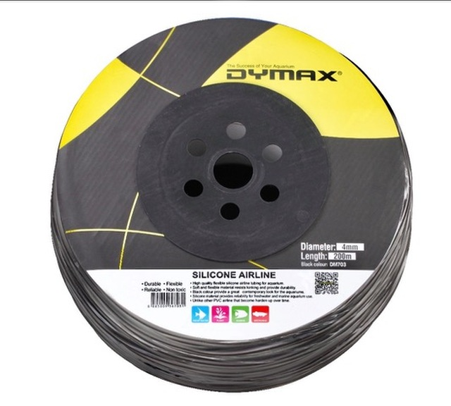 Dymax Silicone Airline Tubing dia.4mm Length: 200M