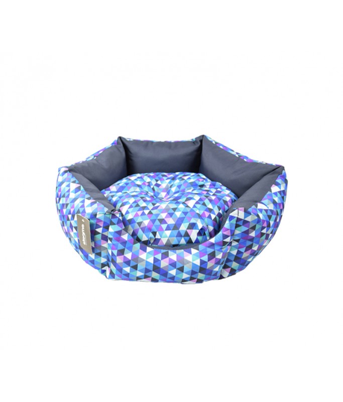 Empets Venus Bed Modern Printed Dark Blue 45x45x19cm