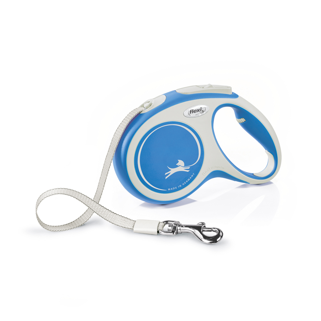 Flexi New Compfort Tape Leash Blue Medium