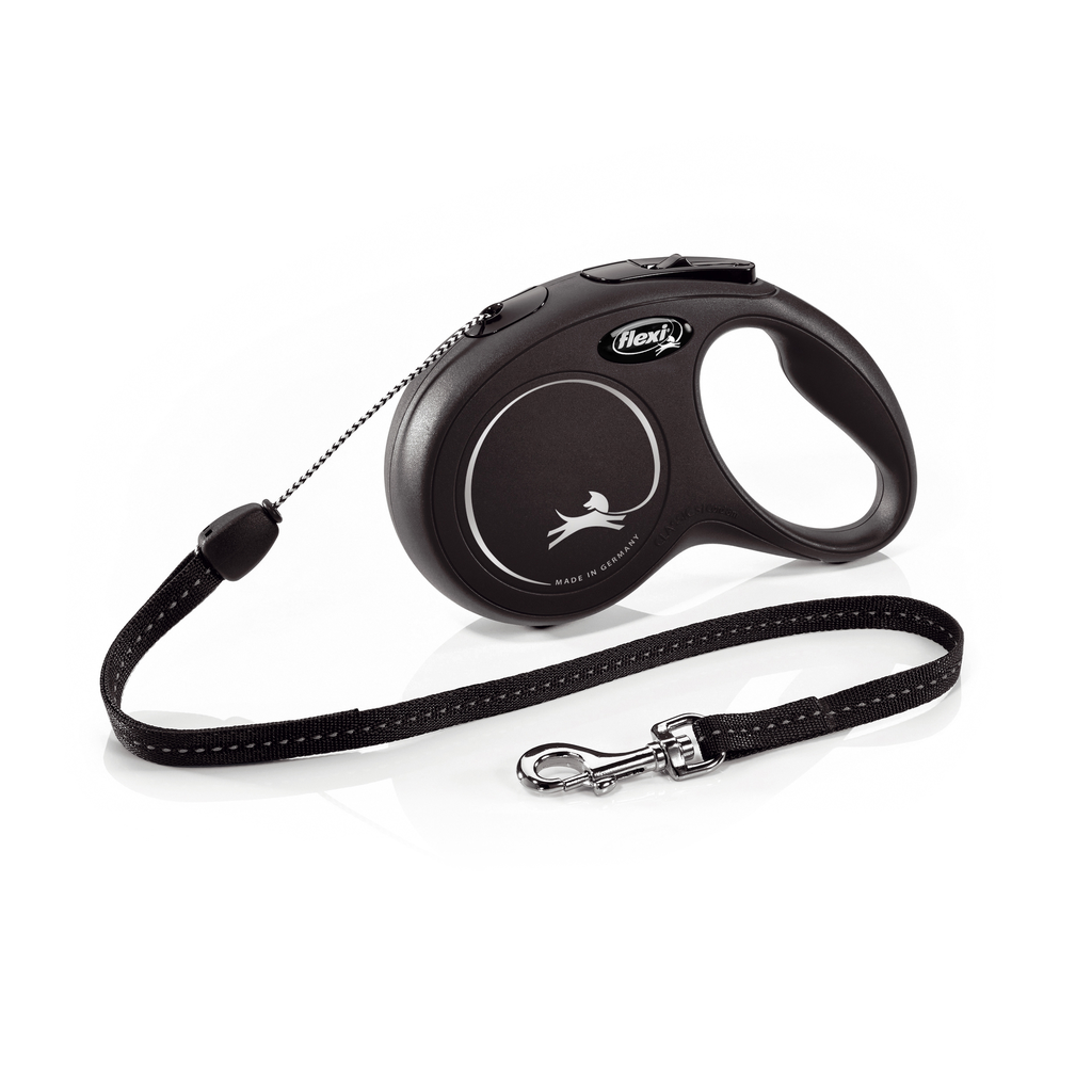 Flexi New Classic Cord Black Small 8M