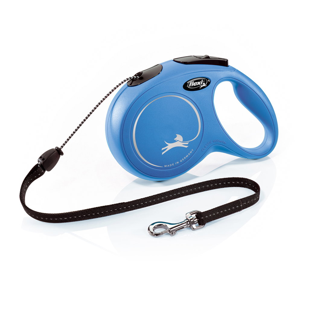 Flexi New Classic Cord Blue Medium 8M