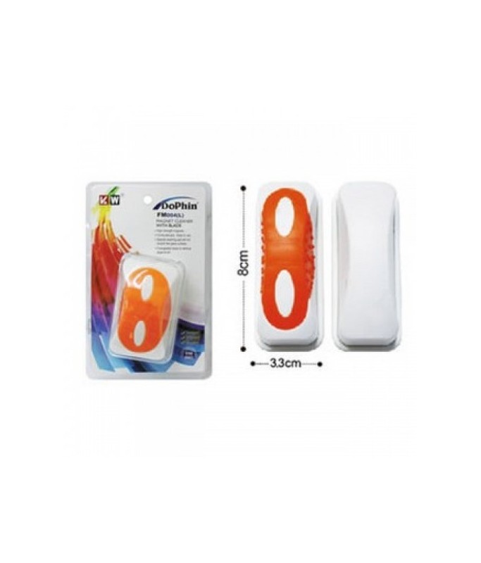 KW Zone Dophin Floating Magnetic Cleaner Without Blade Sizes Medium