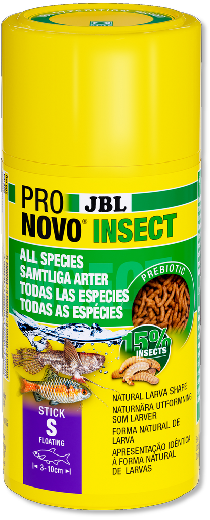 JBL Pronovo Insect Stick Fish Food Small 100ml