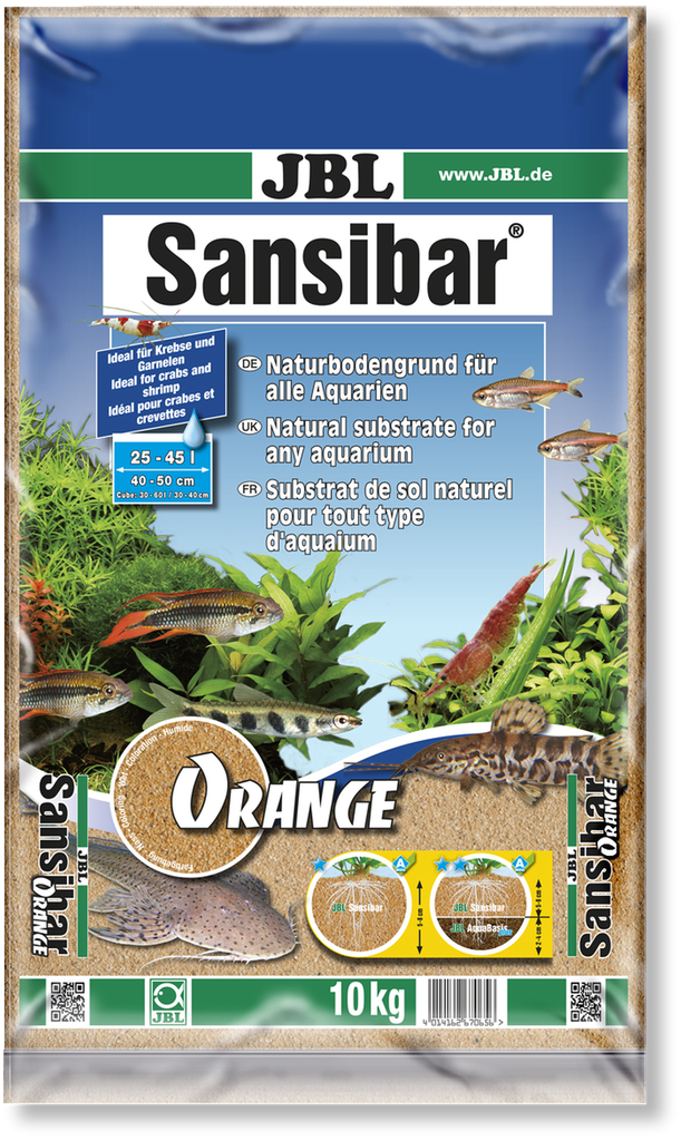 JBL Sansibar Orange Substrates 10kg