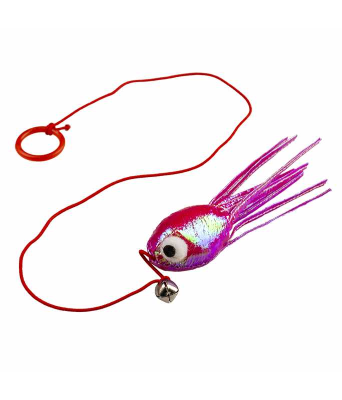 Duvo+ Blinky Octopus With Elastic Purple 16.5x7x3cm