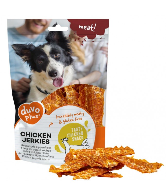 Duvo+ Meat Chicken Jerkies 100gm