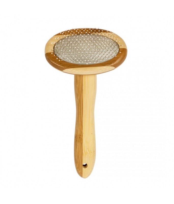 Duvo+ Bamboo Slicker Brush Medium