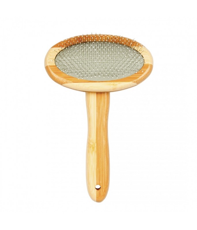 Duvo+ Bamboo Slicker Brush Large