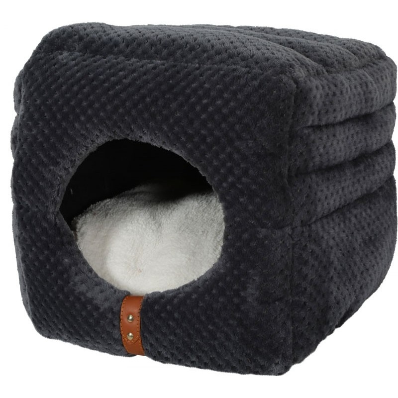 ZOLUX PALOMA 2 IN 1 CUBE - GREY - Cat Bedding