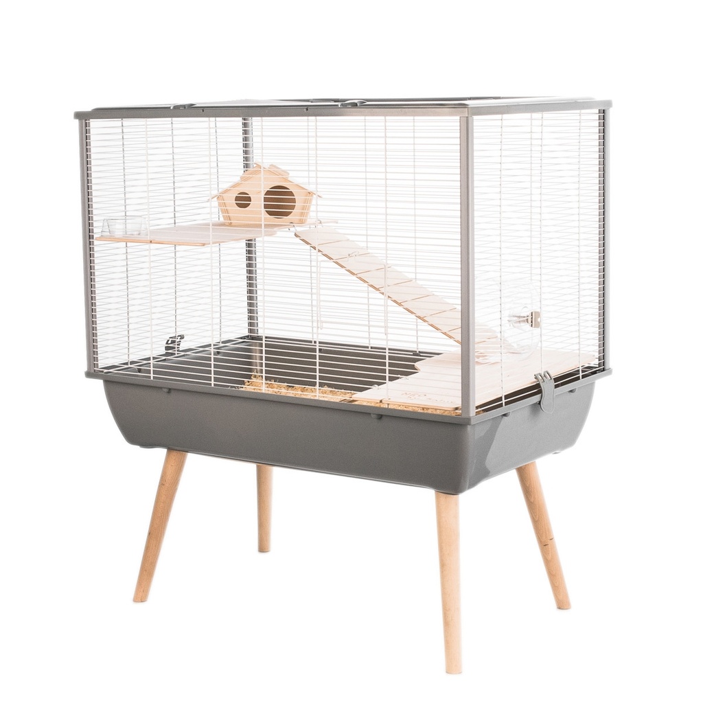 Zolux Neo Silta Small Rodent Cage L 77.5 x D 47.5 x H 87.5 cm Grey