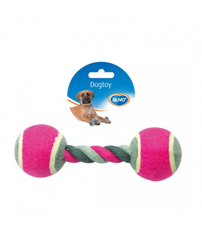 Duvo Knotted Tennis Ball Dog Toy 18cm