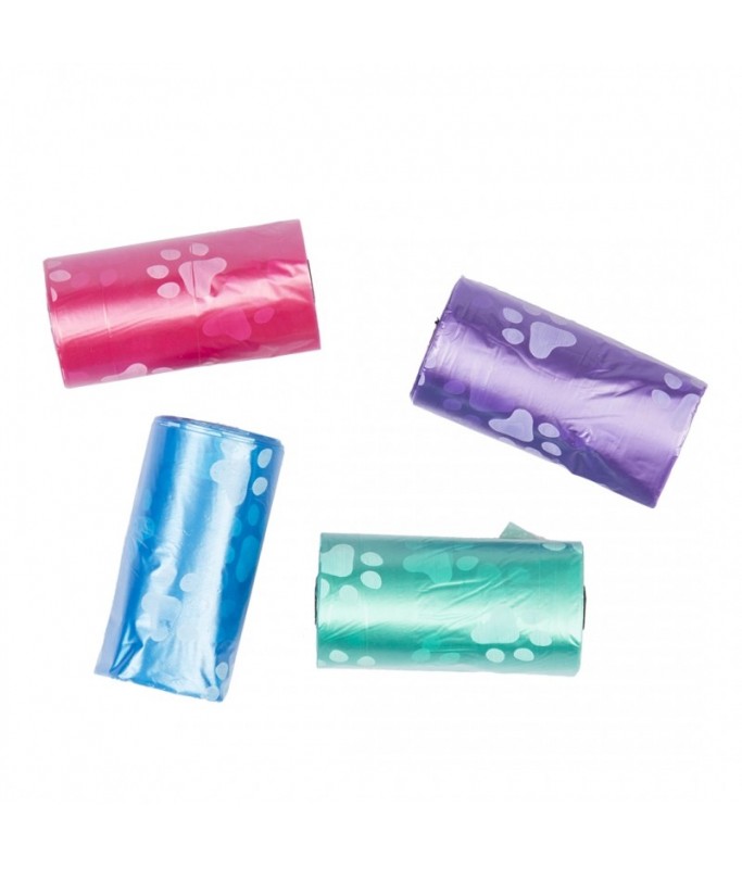 Duvo+ Waste Bags Paws Hygienic Poo For Dog 80-Pieces