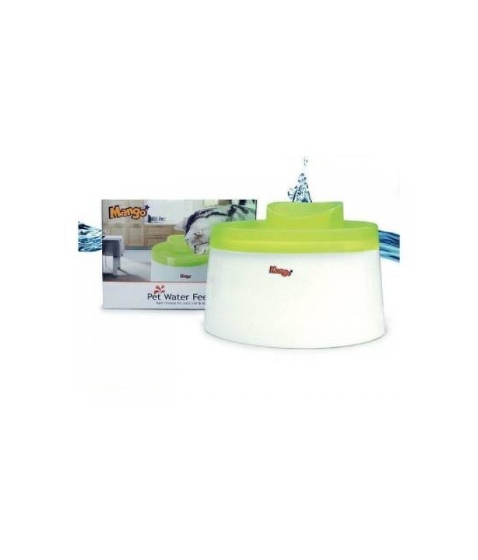KW Zone Mango Pet Water Feeder Fountain Bowl 2L - Green
