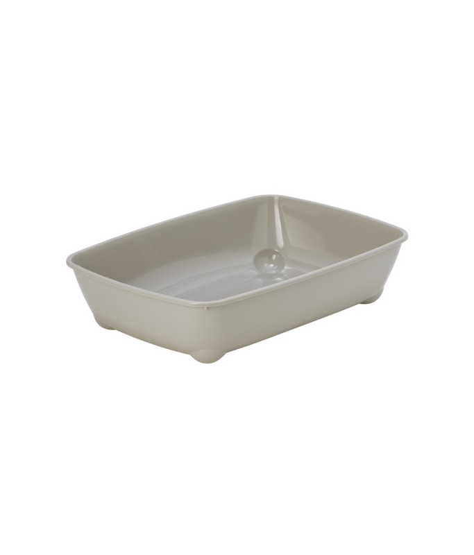 Moderna Arist O-Tray Small Cat Litter Tray Warm Grey 36.8x27.6 x6.1cm
