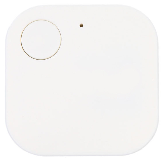 Anti-Loss Bluetooth 4.0 Smart Anti Lost Tracker Finder Camera Remote Tag Square White