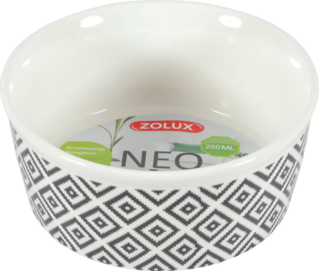 Zolux 206682 Stoneware Bowl 250 ml Beige
