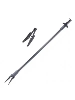Aquarium Plastic Tong Yinsheng Fish Tank Plant Trimming Pickup & Feeding Tweezers Scissors Black Colour 50cm