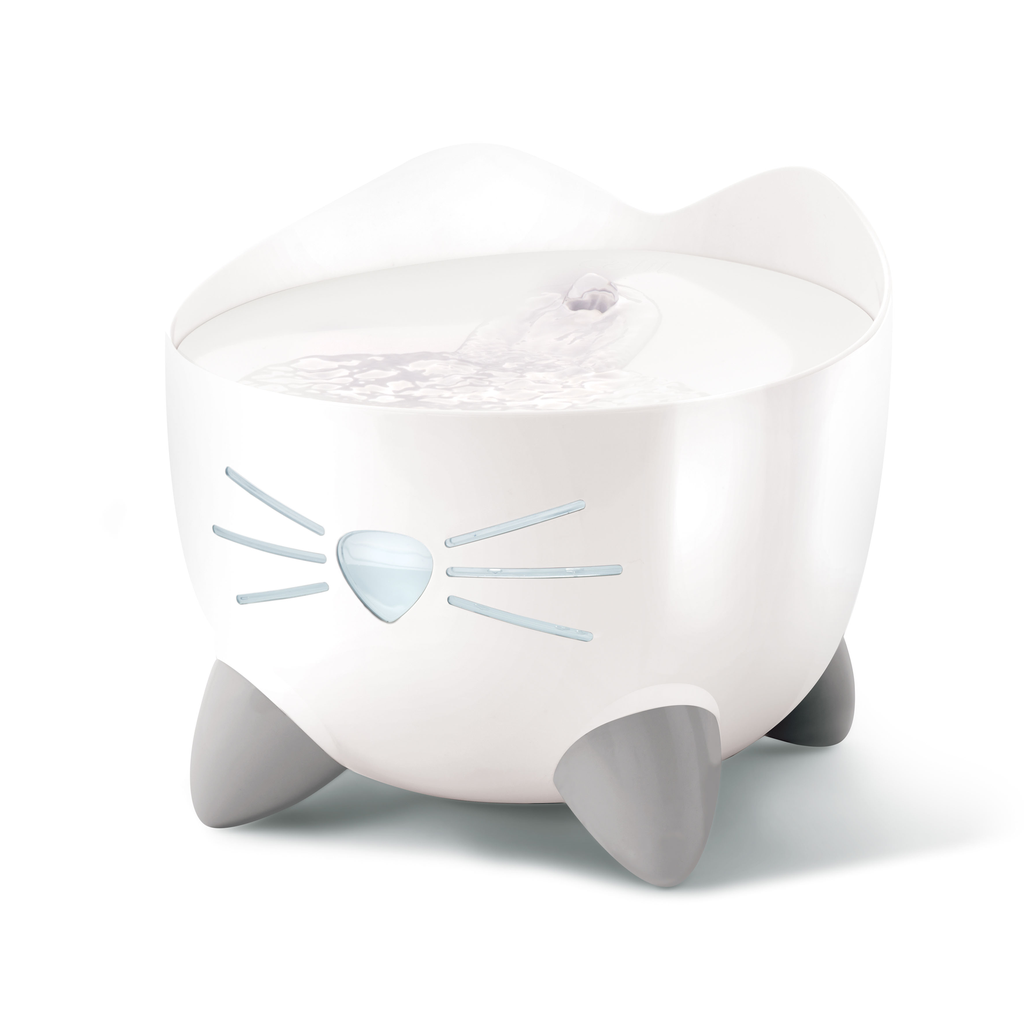Catit PIXI Elevated Feeding Dish White 13.5cm