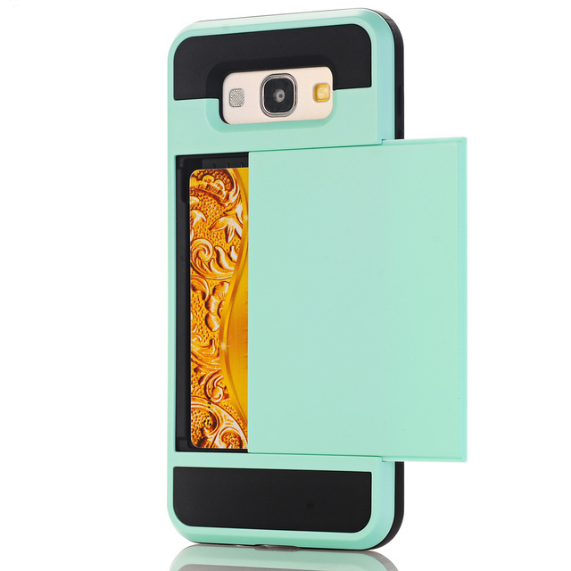 Verus Damda Samsung Galaxy S8 Case Dual Layer Protective with Card Slot Seafoam Green