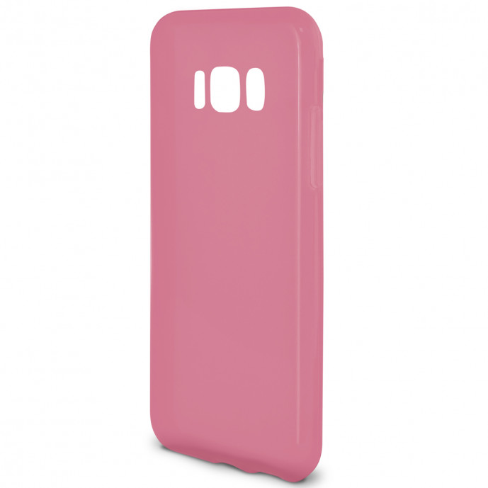 Samsung Galaxy S8 Matt Silicon Slim cover Slim Pink