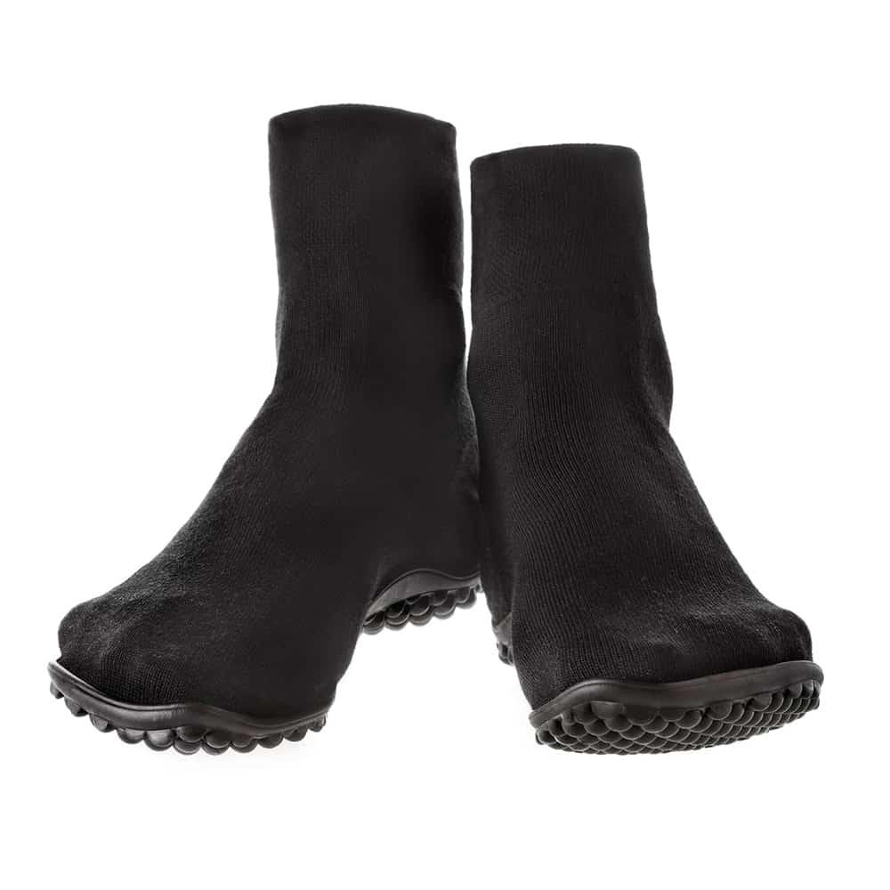 [LGN-BLACK-XS] Leguano Classic Black Barefoot Flexible Shoes XS EU36-37 Made in Germany