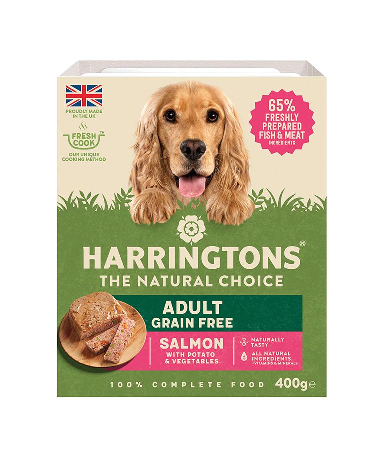[HARRWS-400G] Harringtons Salmon Adult Wet Dog Food 400gm