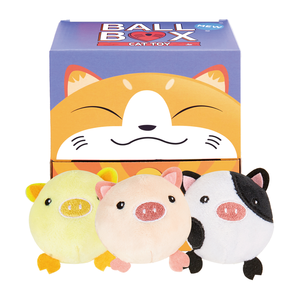 FOFOS Farm Animal Balls Assorted Display Box 18pcs