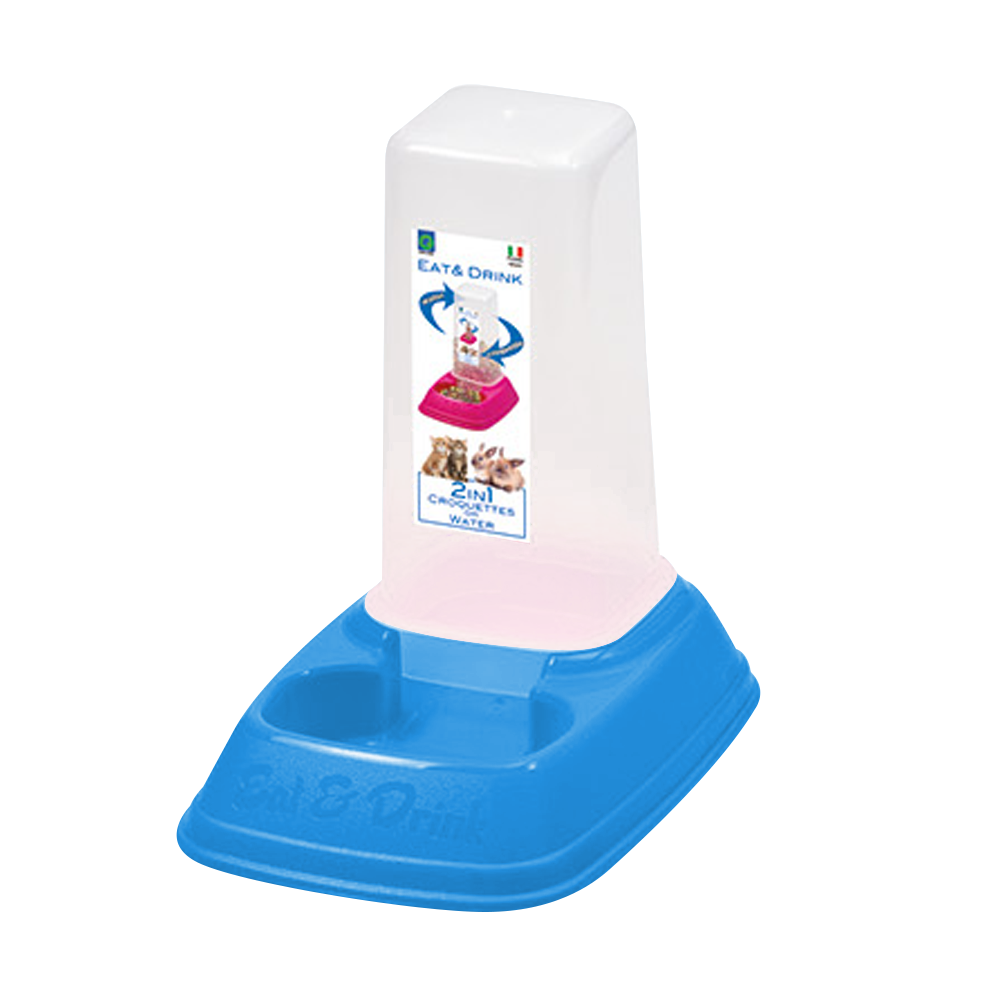 Georplast Eat & Drink Dispenser Mini 0.7L Assorted Colors