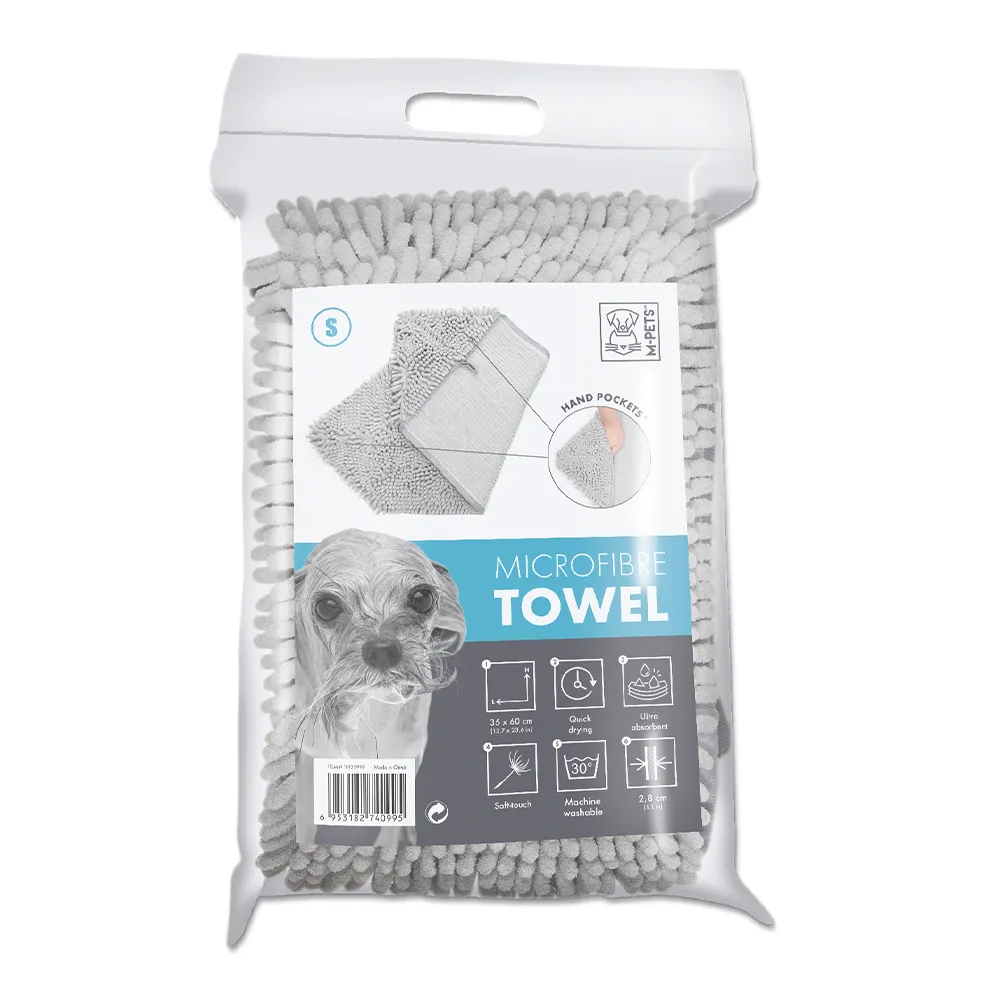 [6953182740995] M-PETS Microfibre Towel Small