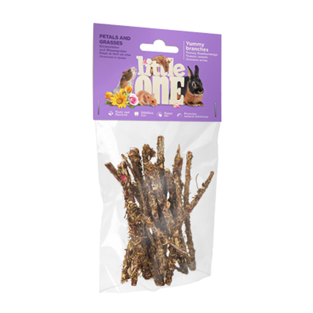 Little One snack Yummy Branches with Petals and Grasses 35gm