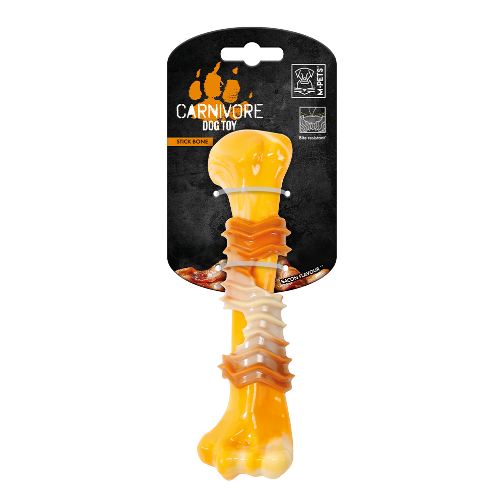 M-PETS Carnivore Stick Bone Dog Toy Small