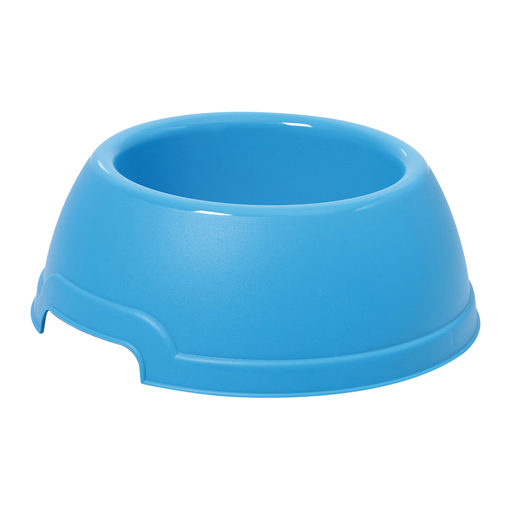 Georplast Lucky Plastic Antislip Pet Bowl Large Assorted Colors