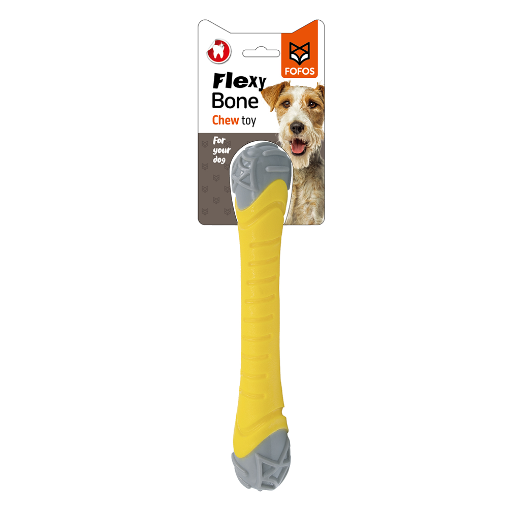 FOFOS Flexy Bone Chew Toy L