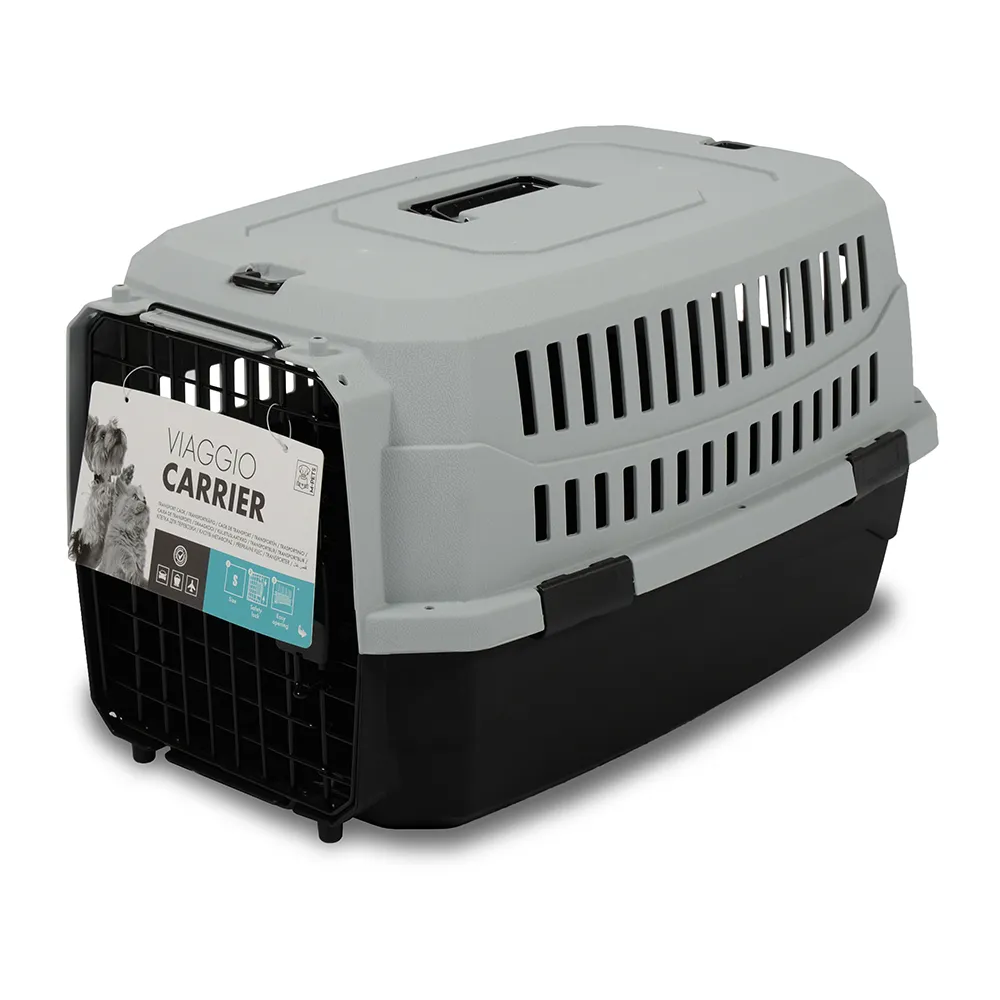 [5415341006287] M-PETS Viaggio Carrier Black / Grey Small 58.4x38.7x33cm