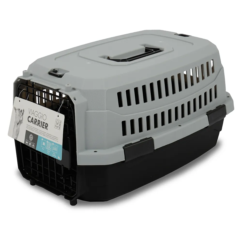 [5415341006263] M-PETS Viaggio Carrier Black / Grey XS 48.3x32x25.4cm