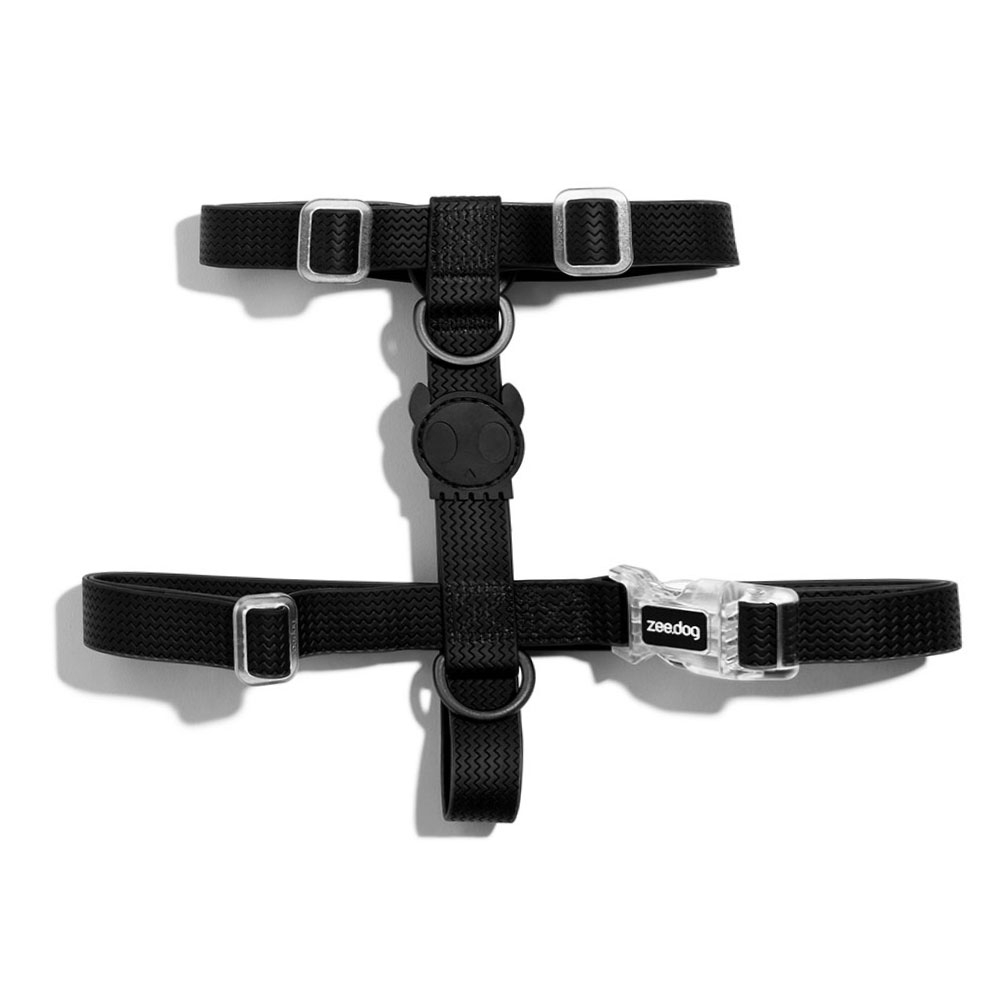 Zee.Dog Neopro Black H-Harness Large