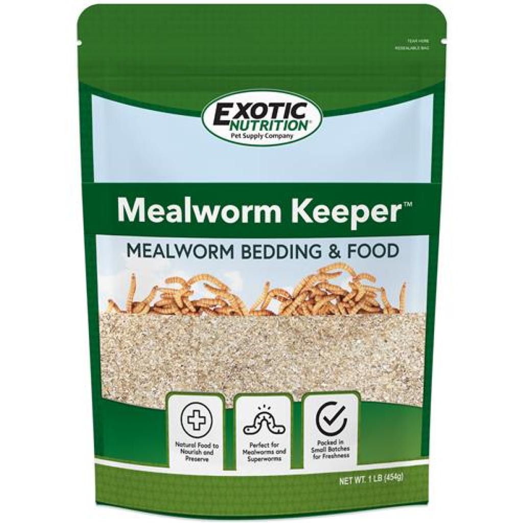 Exotic Nutrition Mealworm Keeper 1LB