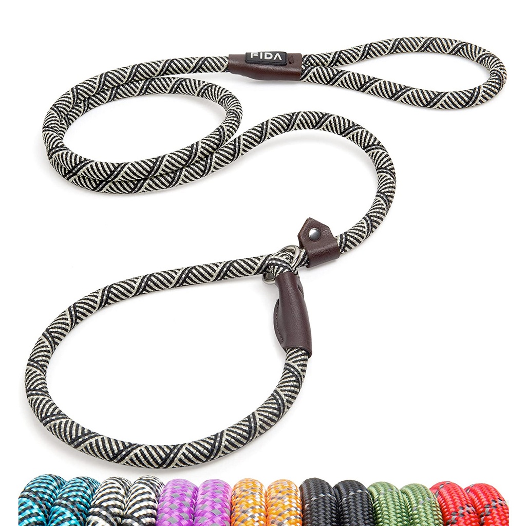 Fida Durable Lead Dog Training Leash 16Feet White
