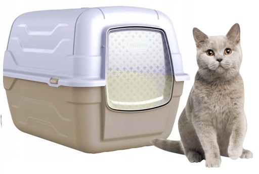 Georplast Roto-Toilet Cat Litter Box Assorted Colors