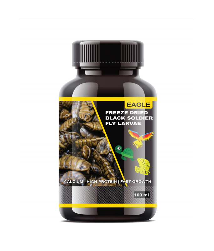 Horizone Eagle Freeze Dried Black Soldier Fly Larvae 100ml