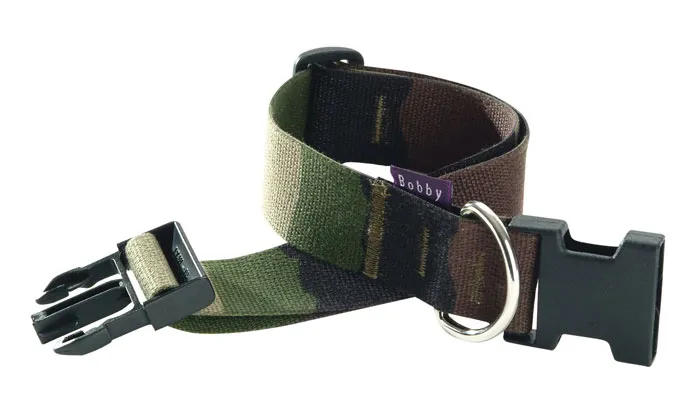 [BOCLCAMO_78_025] Bobby Camouflage Collar Khaki Large