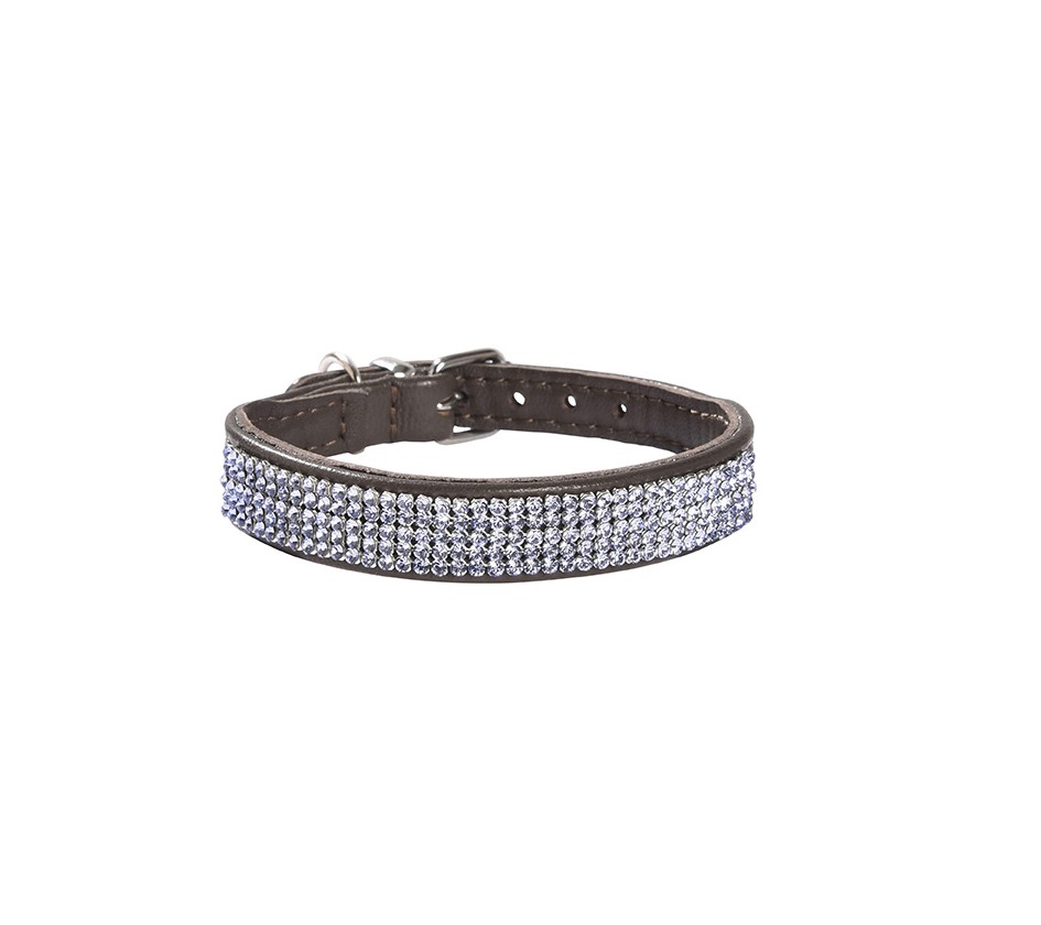 Bobby Crystal Princesse Collar Brown 35cm