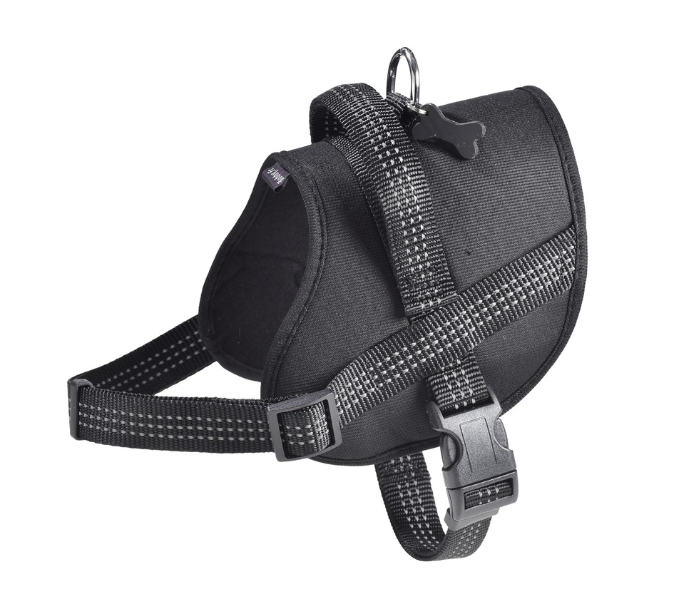 Bobby Easy Safe Harness Black XXS