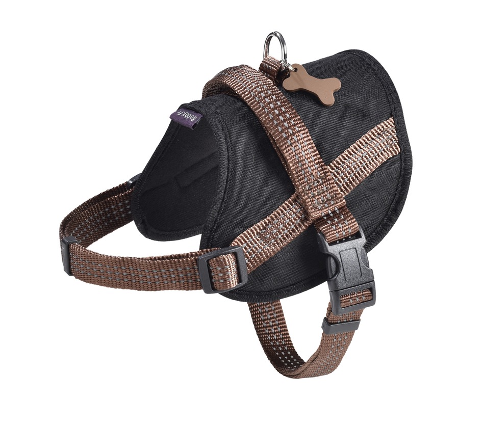 Bobby Easy Safe Harness Brown Medium