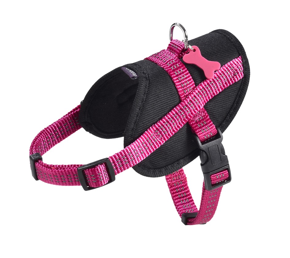 Bobby Easy Safe Harness Fuchsia Color Medium