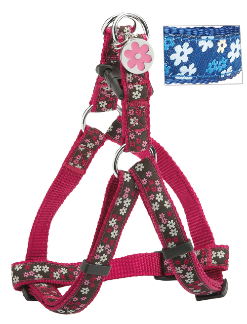 Bobby Flower Harness Blue XS