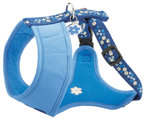 Bobby Flower Harness T-Shirt Blue Large