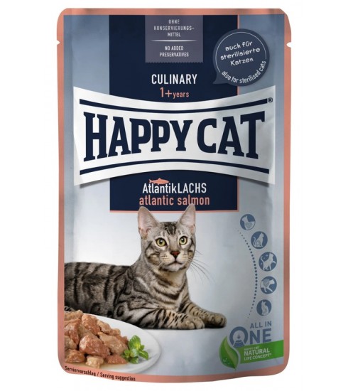Happy Cat MIS Culinary Atlantic Salmon 85gm
