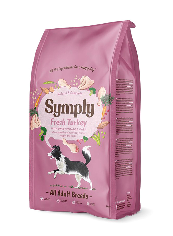 Symply Puppy Fuel Fresh Turkey Dry Dog Food Bag 12kg
