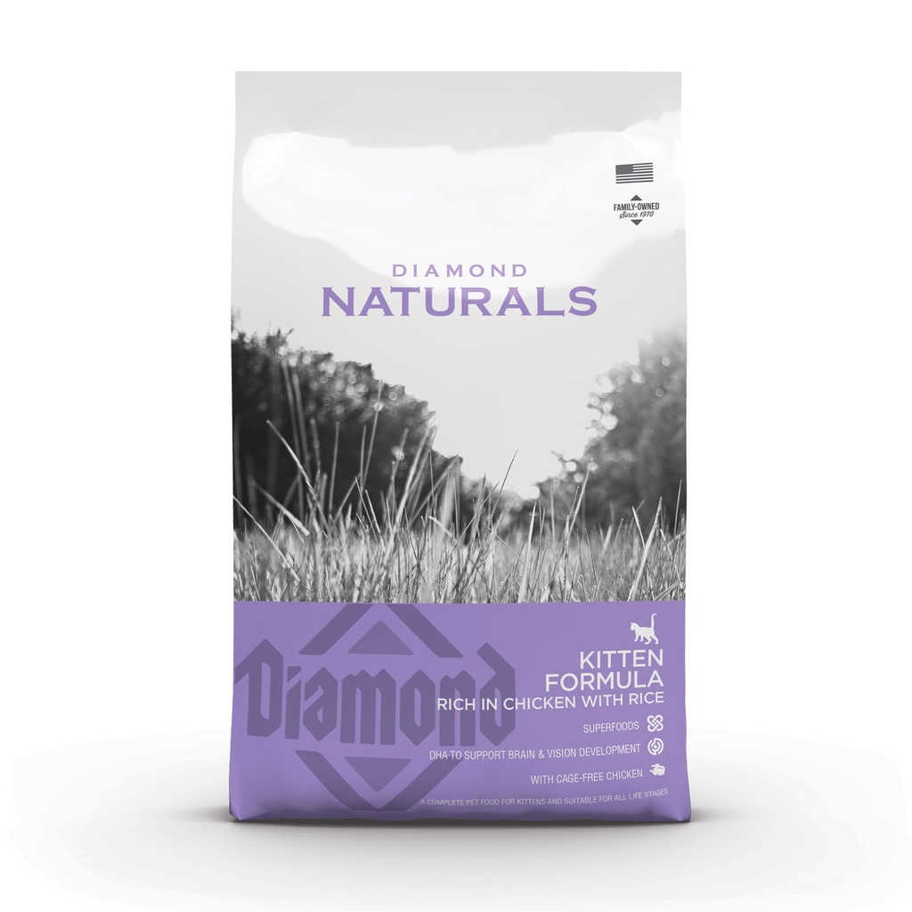 Diamond Naturals Kitten Chicken & Rice Formula 7.50kg